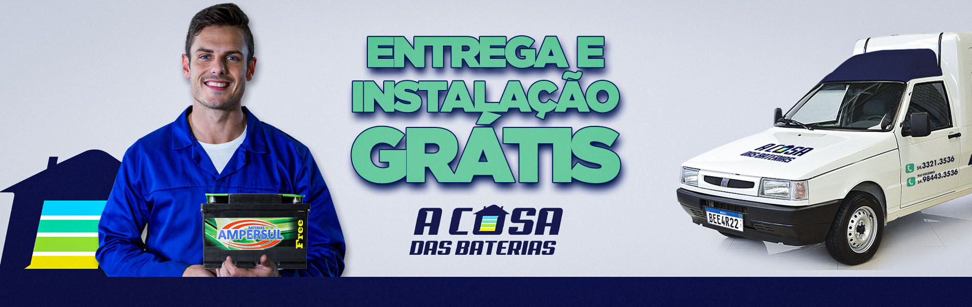 Entrega e Instalação Grátis